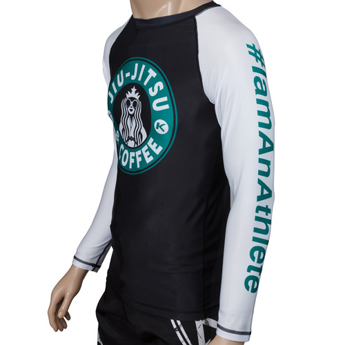 Coffee Rash Guard Jiu Jitsu and Coffee Compression / Rash Guard Top | Kimurawear