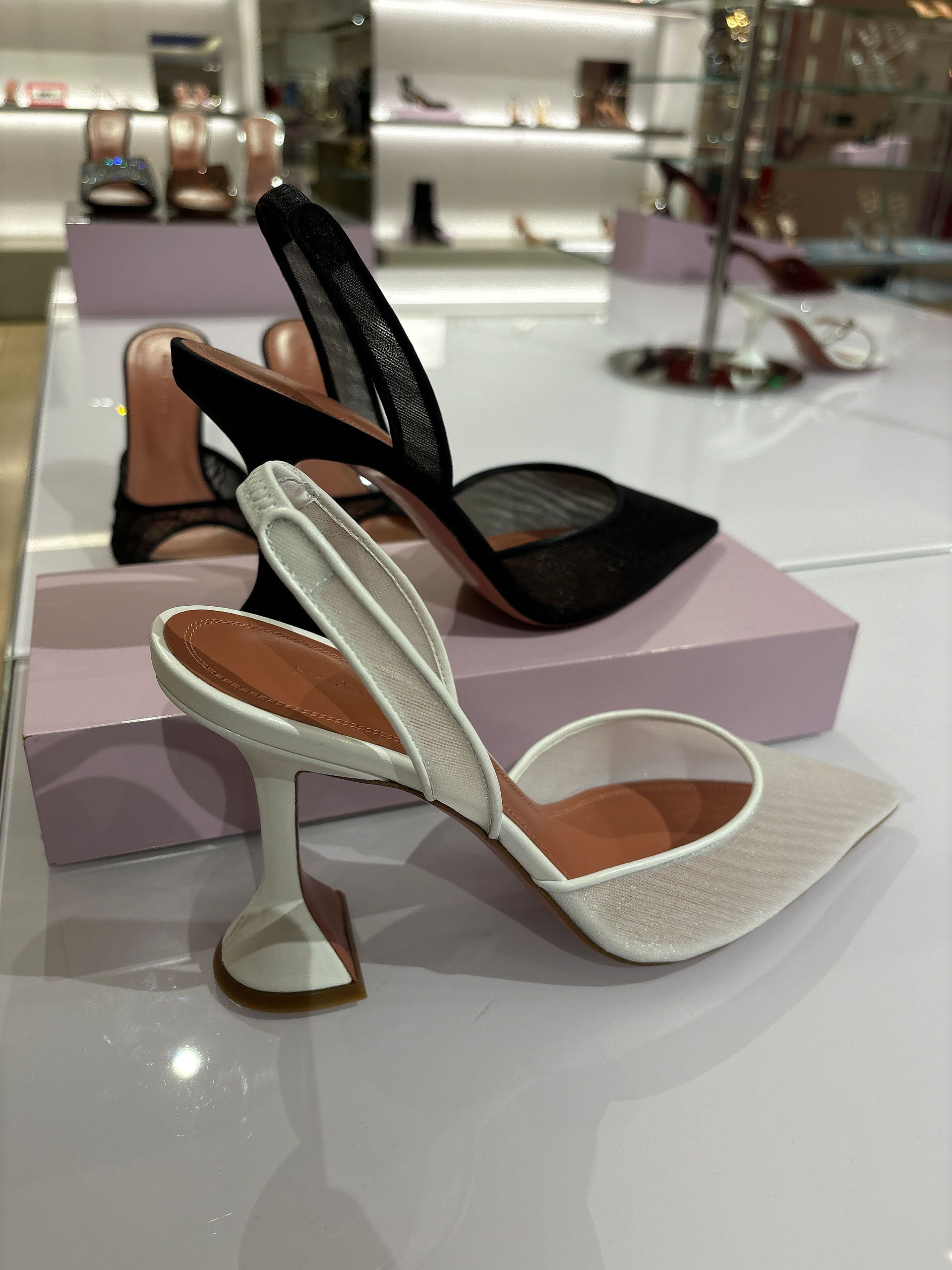 Amina Muaddi Heels