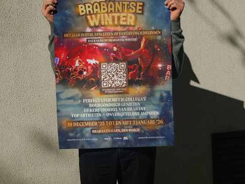 De Brabantse Winter - Poster zakelijk