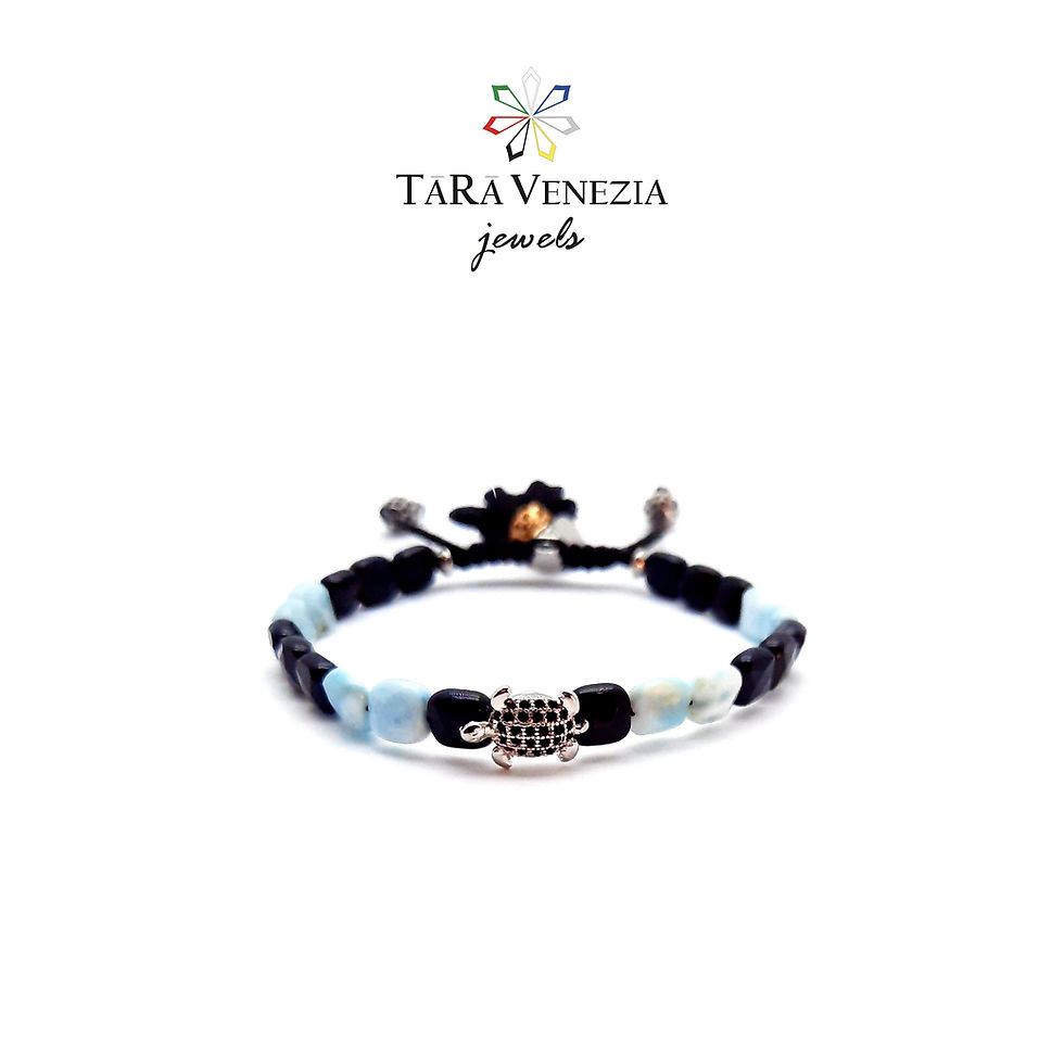 Bracciale TaRa Samatal Larimar Onice