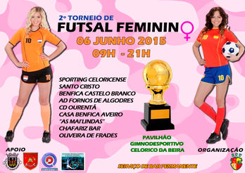 2º Torneio de Futsal Feminino em Celorico da Beira