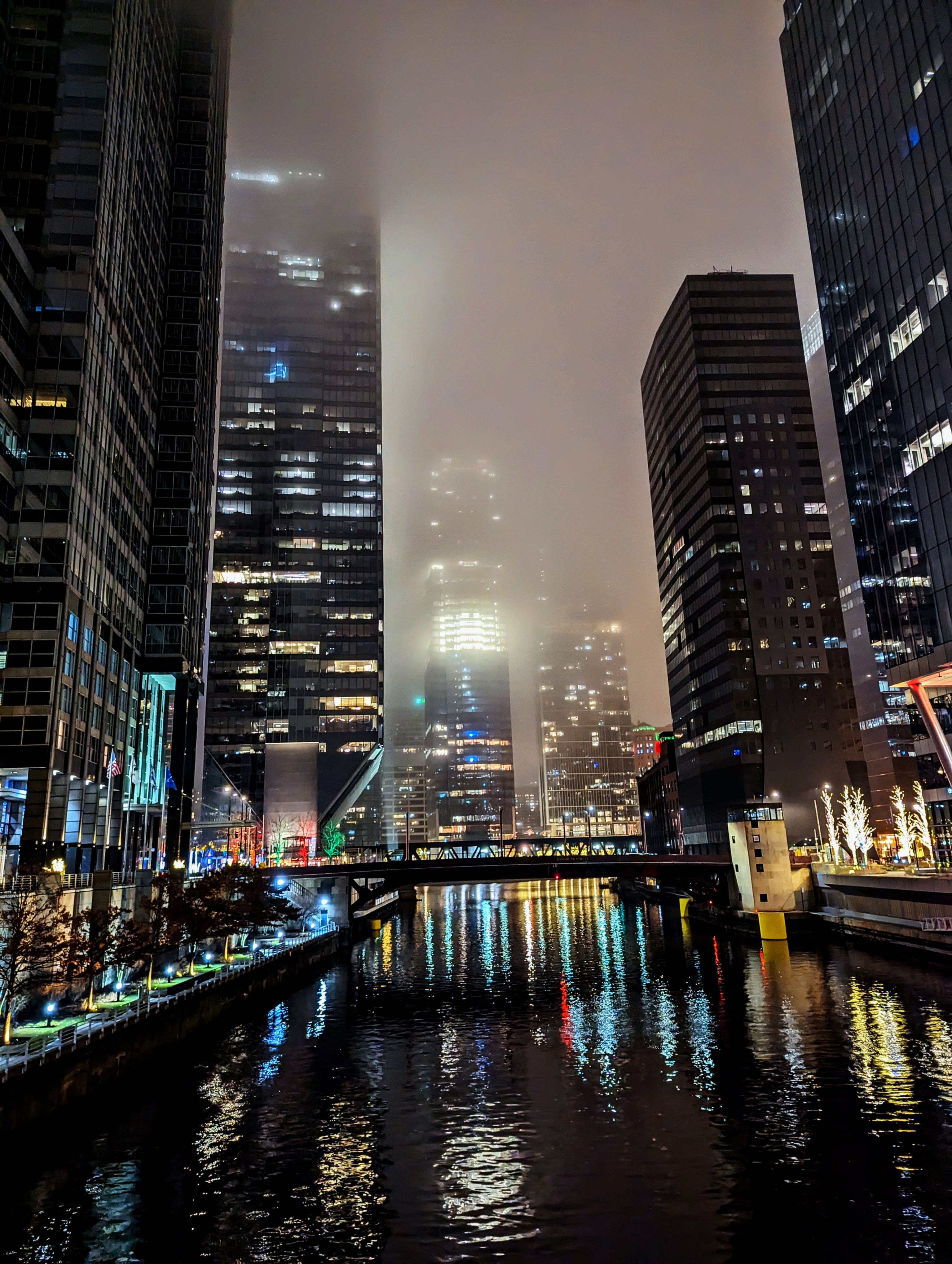 Holiday Fog In Chi-Town