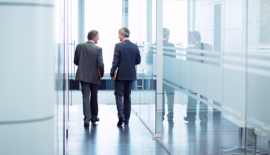 Two Men in Office