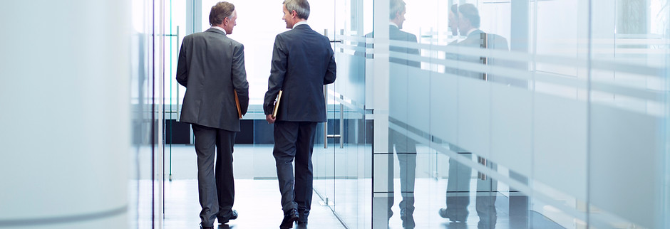 Two Men in Office