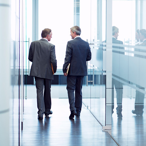 Two Men in Office