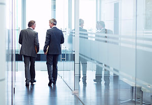 Two Men in Office