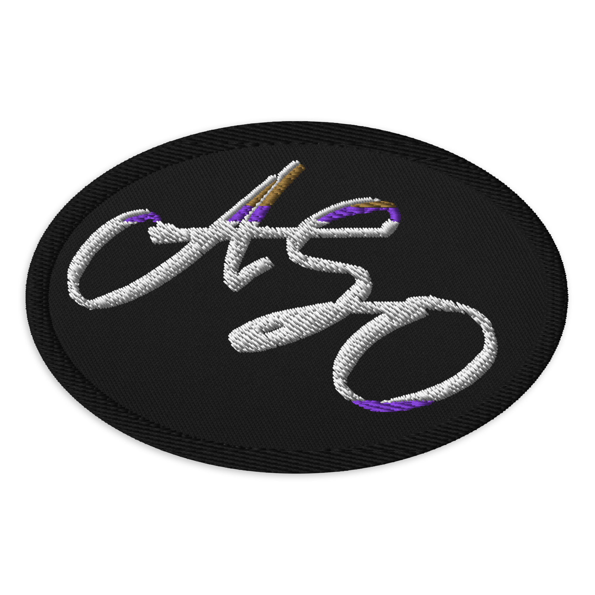 ASO GOLD Embroidered patches