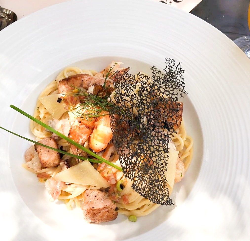 Arranged Food and Objects