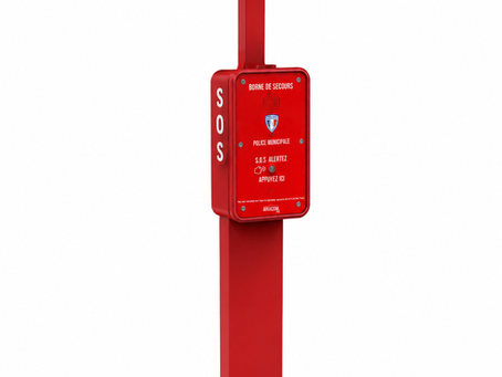 borne d'appel d'urgence solaire