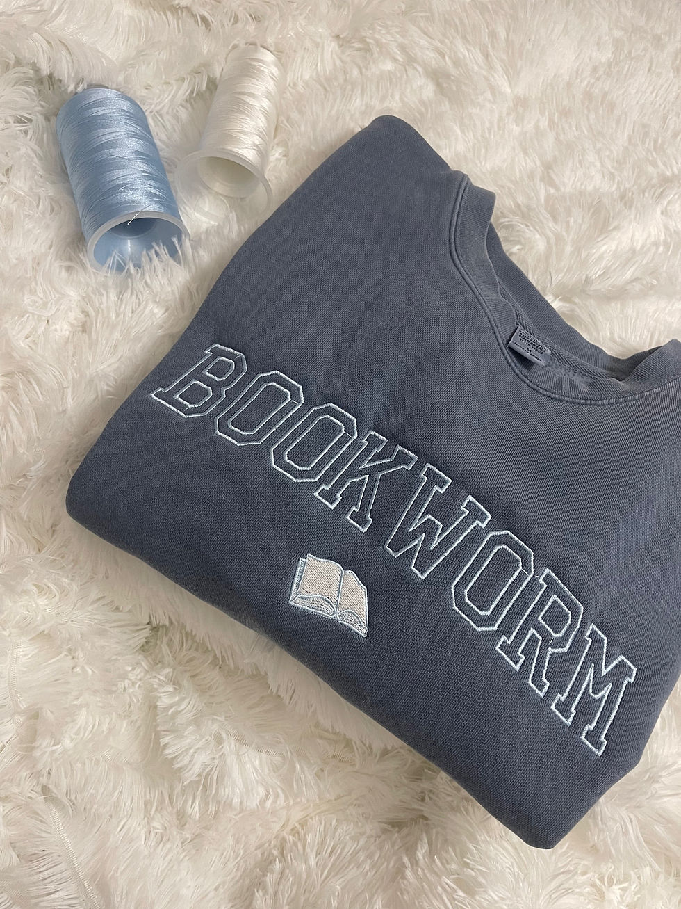 Thumbnail: Bookworm Embroidered Sweatshirt