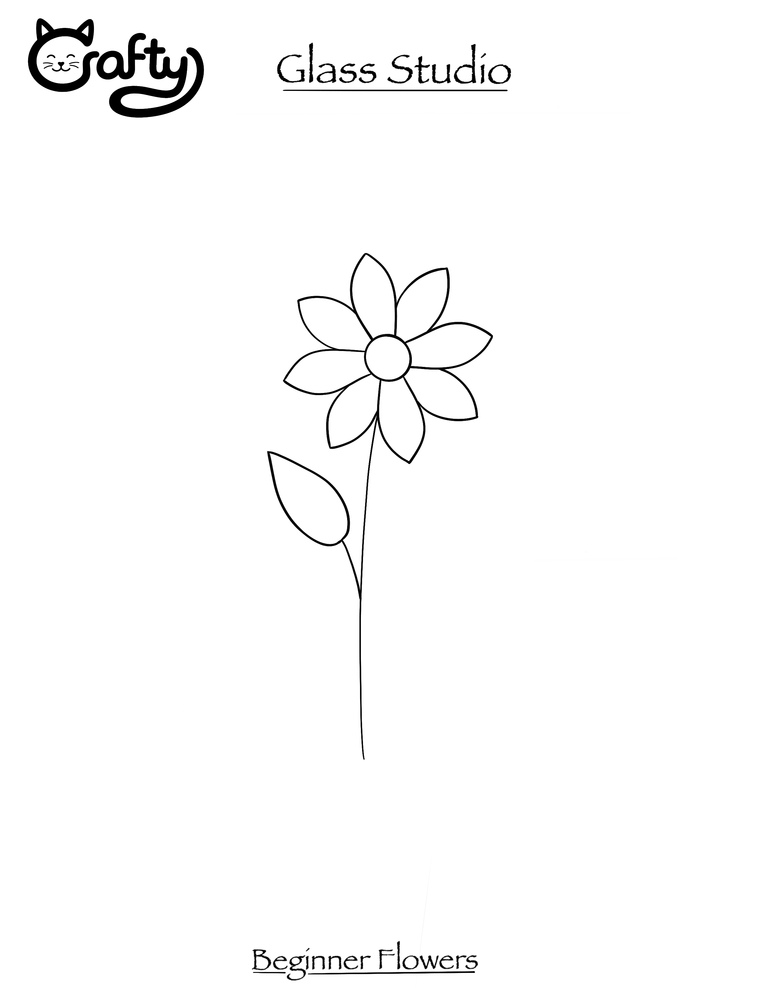 Beginner Flower Pattern #2