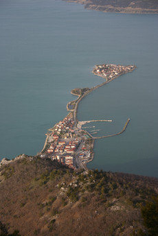 View of Green Lake from Mt Sivri