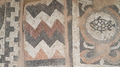 Mosaic from Pisidian Antioch - M+K BeltonMuseum exhibits from Pisidian Antioch - M+K Belton