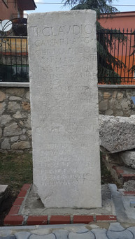 Museum exhibits from Pisidian Antioch - M+K Belton