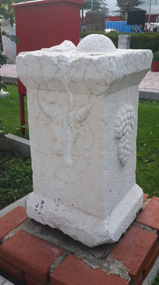 Museum exhibits from Pisidian Antioch - M+K Belton