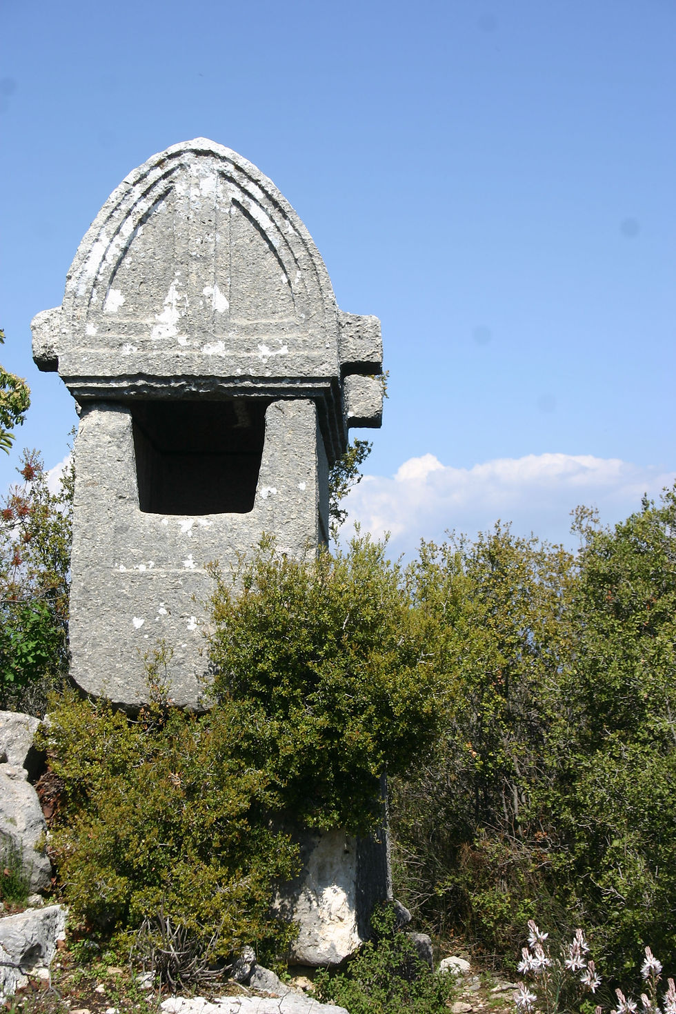 Phellos sarcophagus on Lycian Way