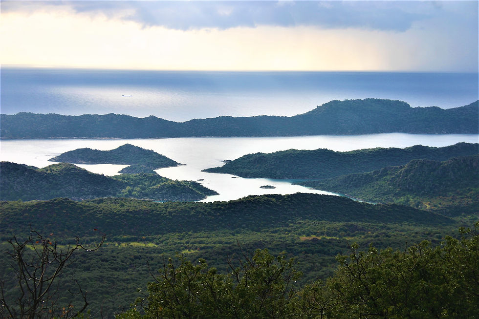 Straits of Simena from Hoyran