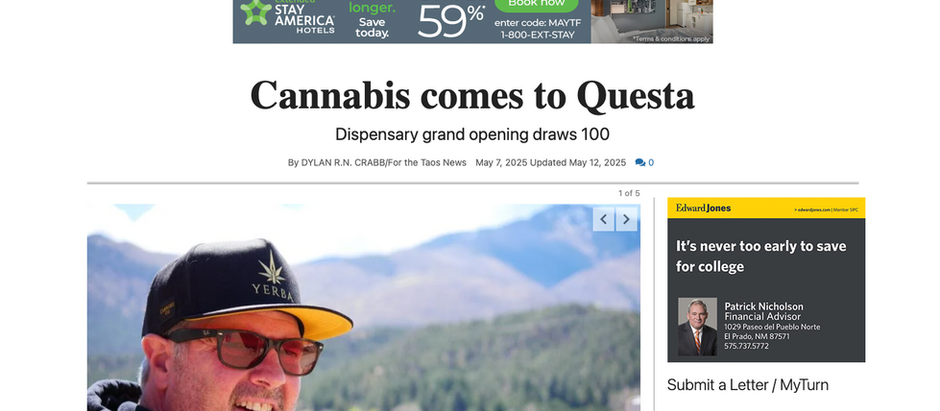 Cannabis comes to Questa