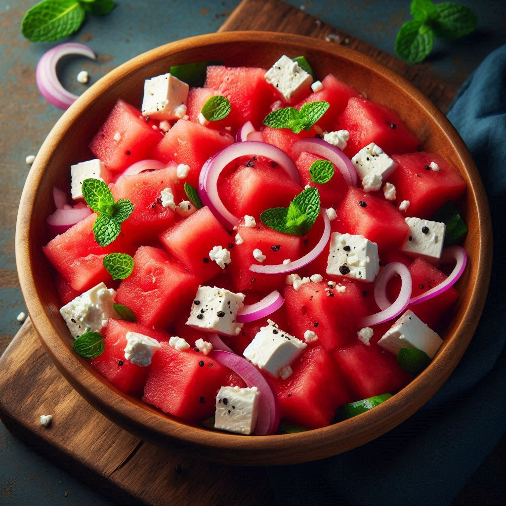 Watermelon Feta Salad