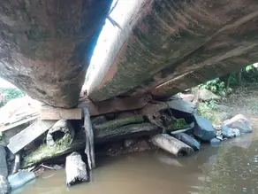 ALVORADA DO OESTE: Deputado Nim Barroso reivindica recuperação de ponte junto ao DER