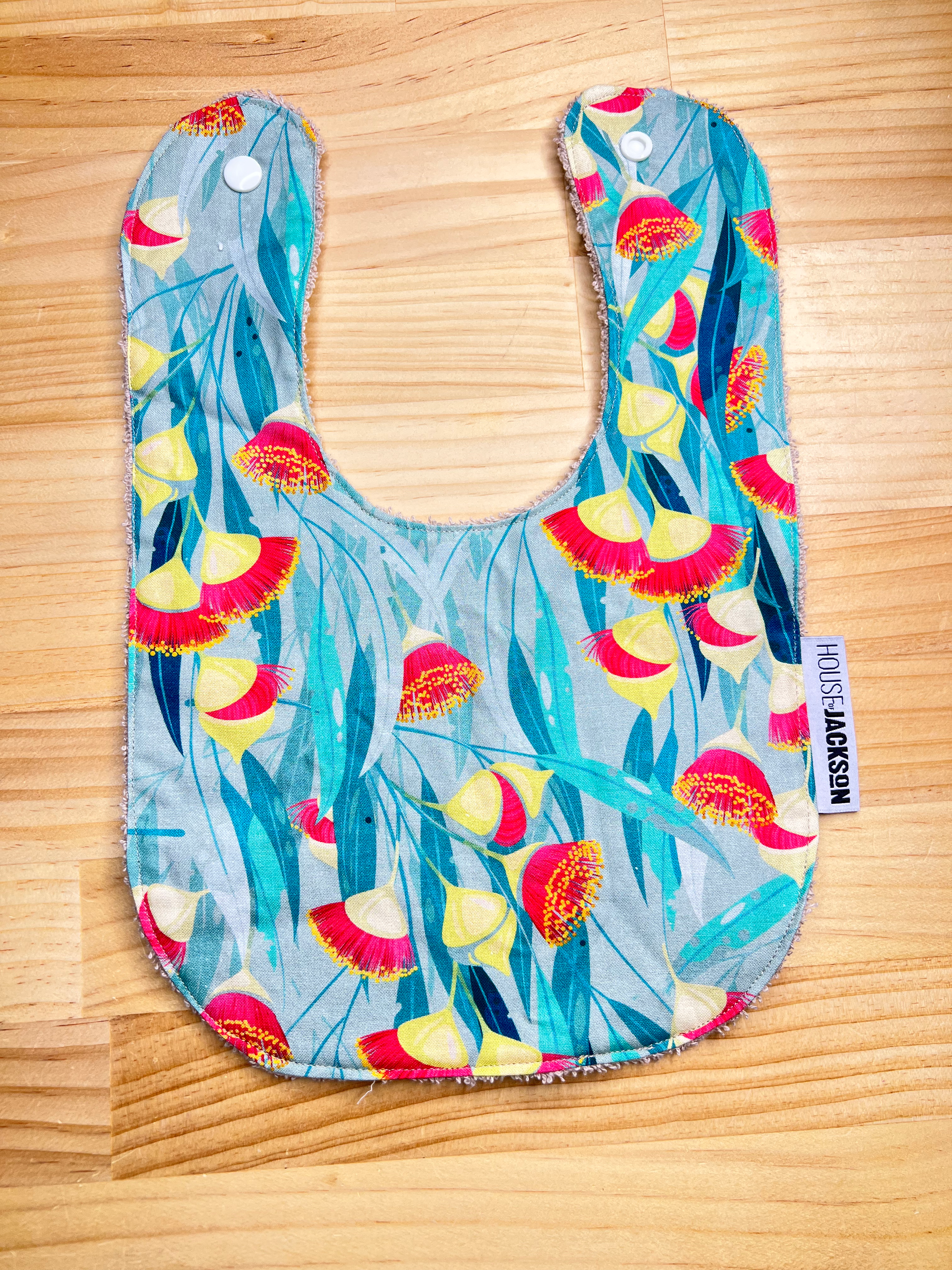 Baby Bib - GUM BLOSSOM PRINT