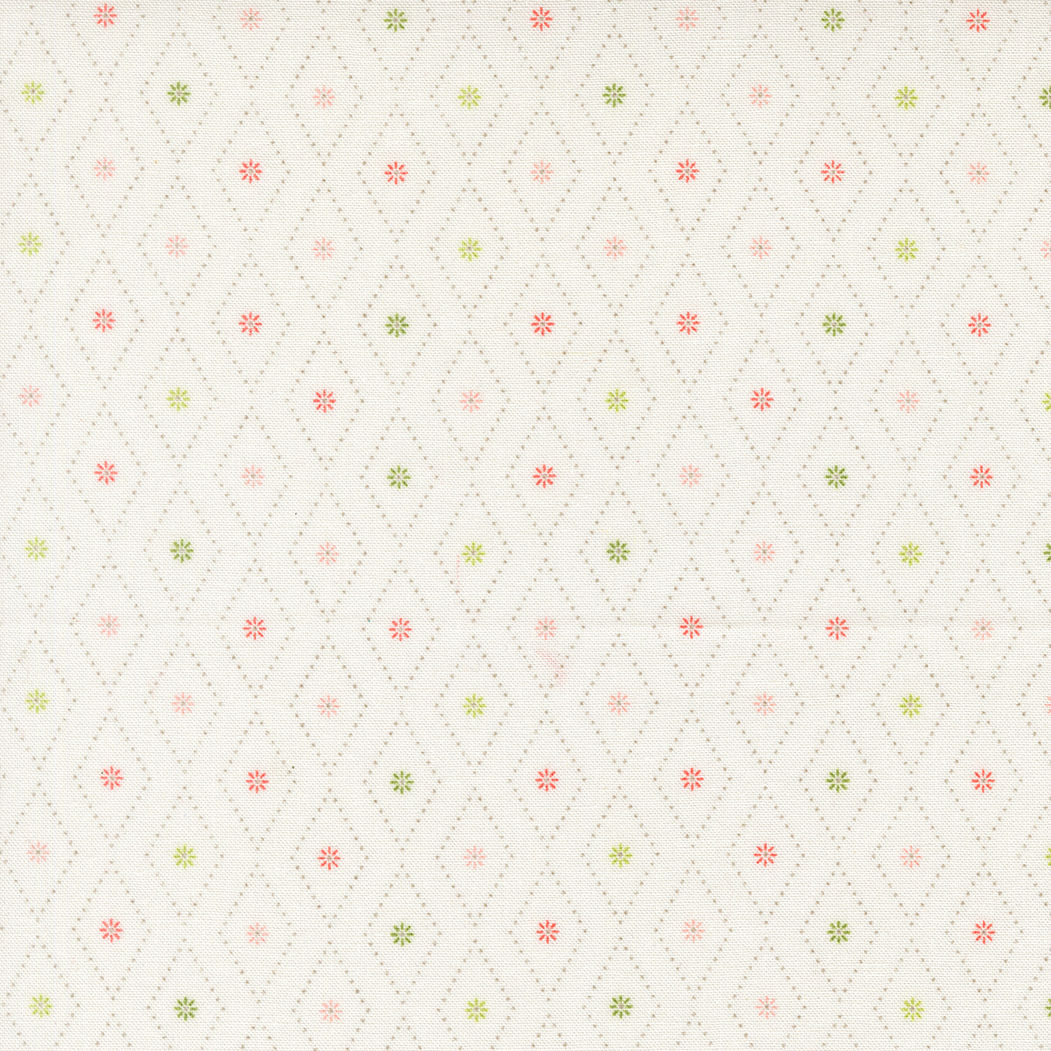 Poinsettia & pair by Moda - 100% quilters cotton.