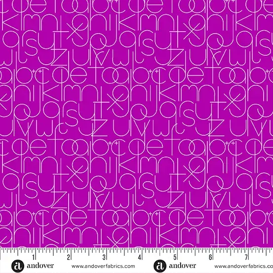 SQUILOGIY by Alison Glass Andover 100% cotton fabric 110 cm wide