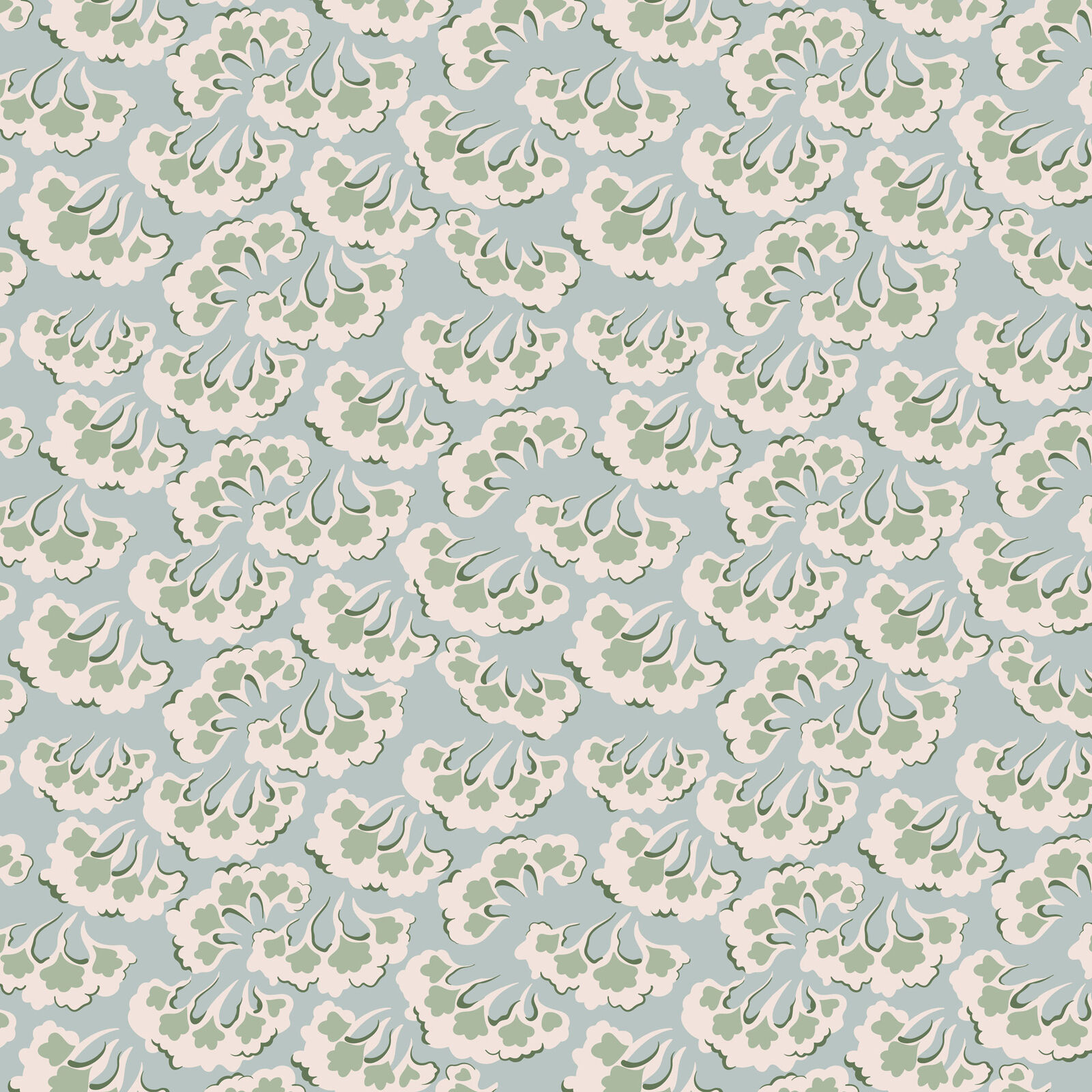 Devonstone Forget Me not Rose DV6827- 100% cotton fabric
