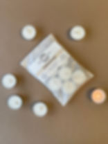 a tealight 6 pack of unscented tealights