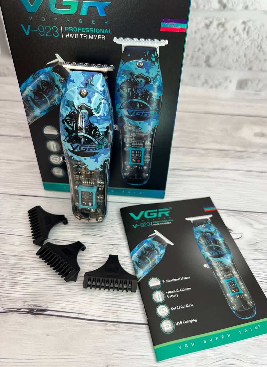 Прев'ю: Професійний тример для окантування та бороди VGR Professional Hair Trimmer V-923
