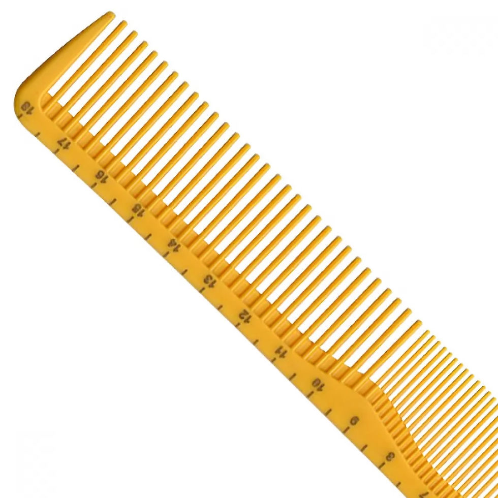 Прев'ю: Комбінований гребінець Sway Yellow Comb Ion+ 008