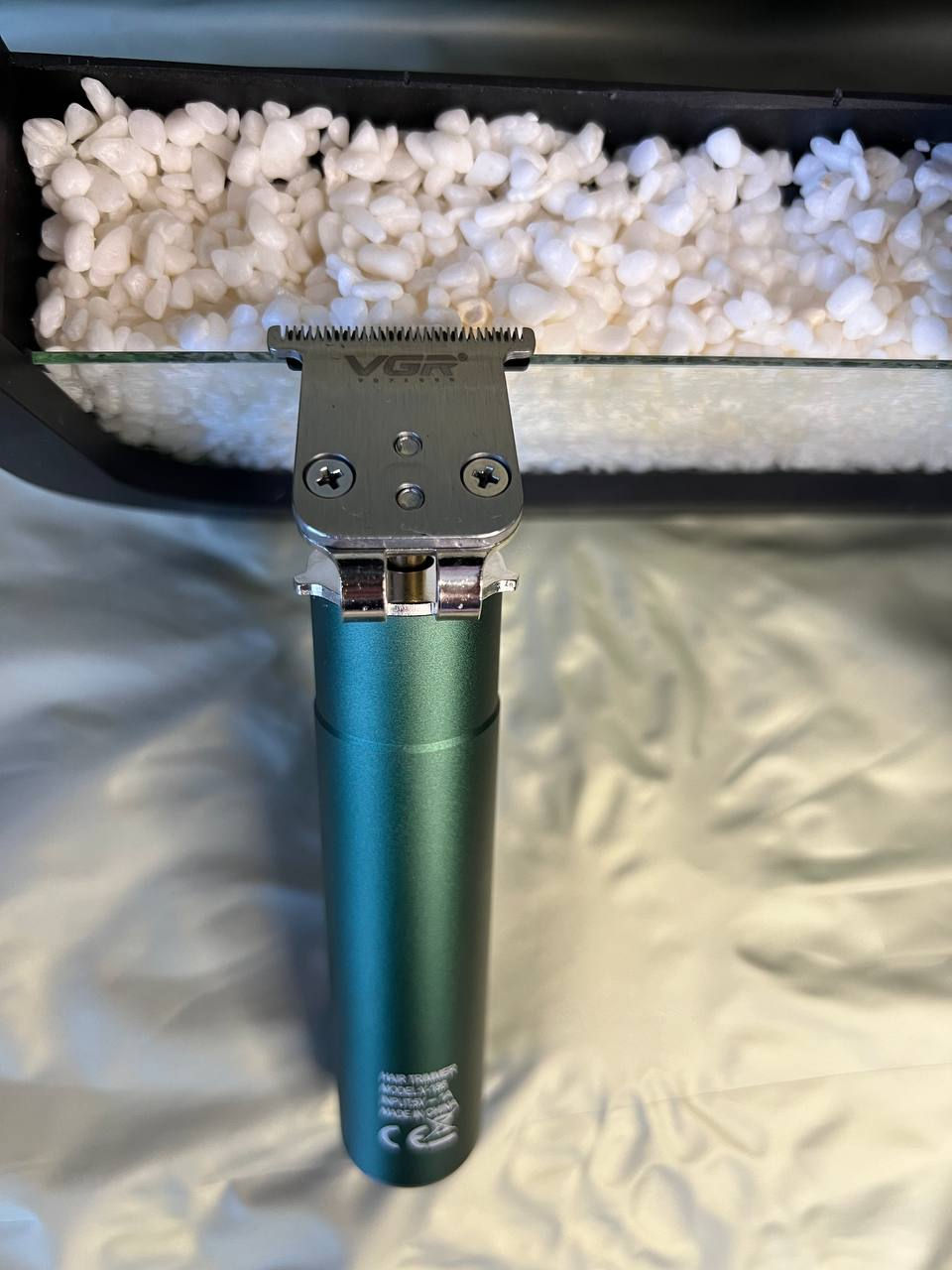 Прев'ю: Професійний триммер VGR Professional Hair Trimmer V-186 Dark Green (V-186-Green)