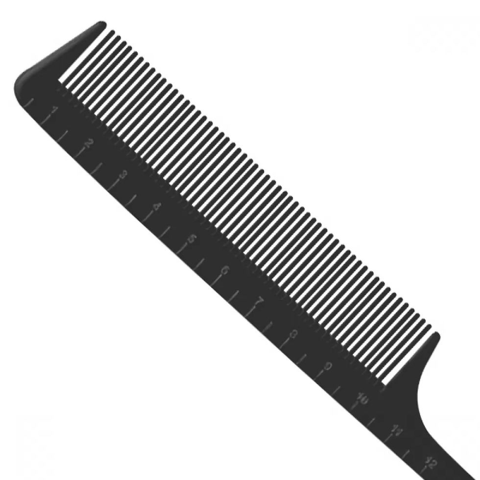 Прев'ю: Гребінець зі шпикулем Sway Black Comb Ion+ 102