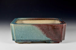 Red & Blue Indent Rectangle