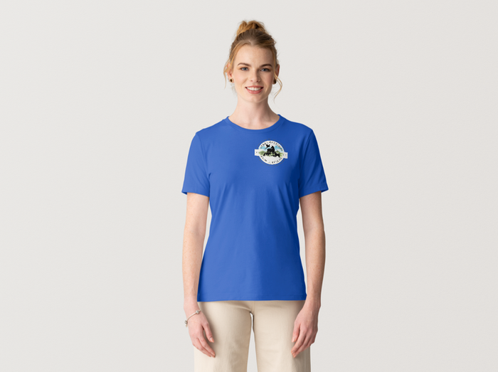 Women’s SOAR logo T-shirt — catalog photo from live store