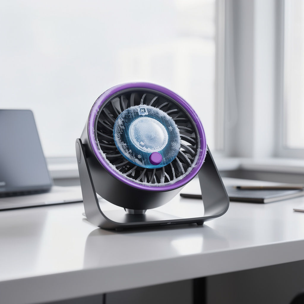Semiconductor Cooling Desktop Fan
