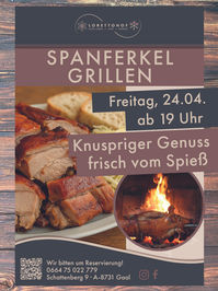 Spanferkel-Grillen am Lorettohof