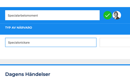 Kräver speciellt godkännande