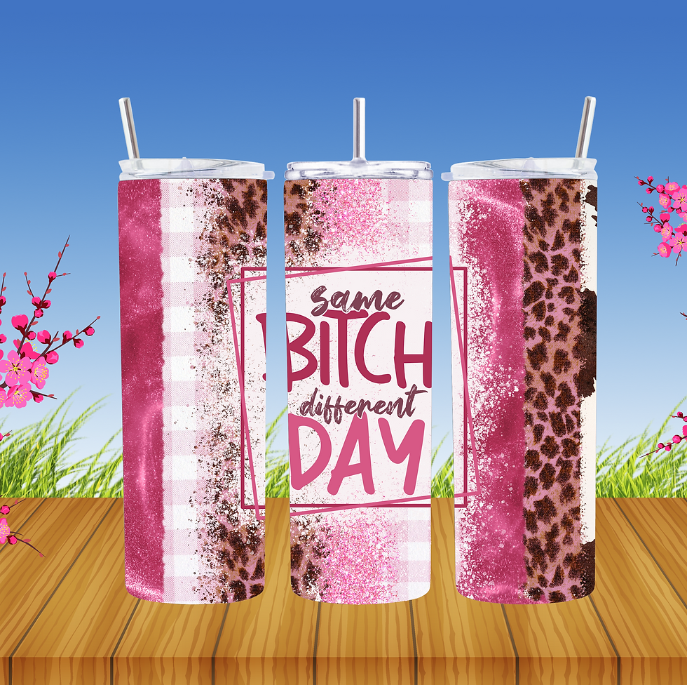 Same Bitch Different Day Tumbler