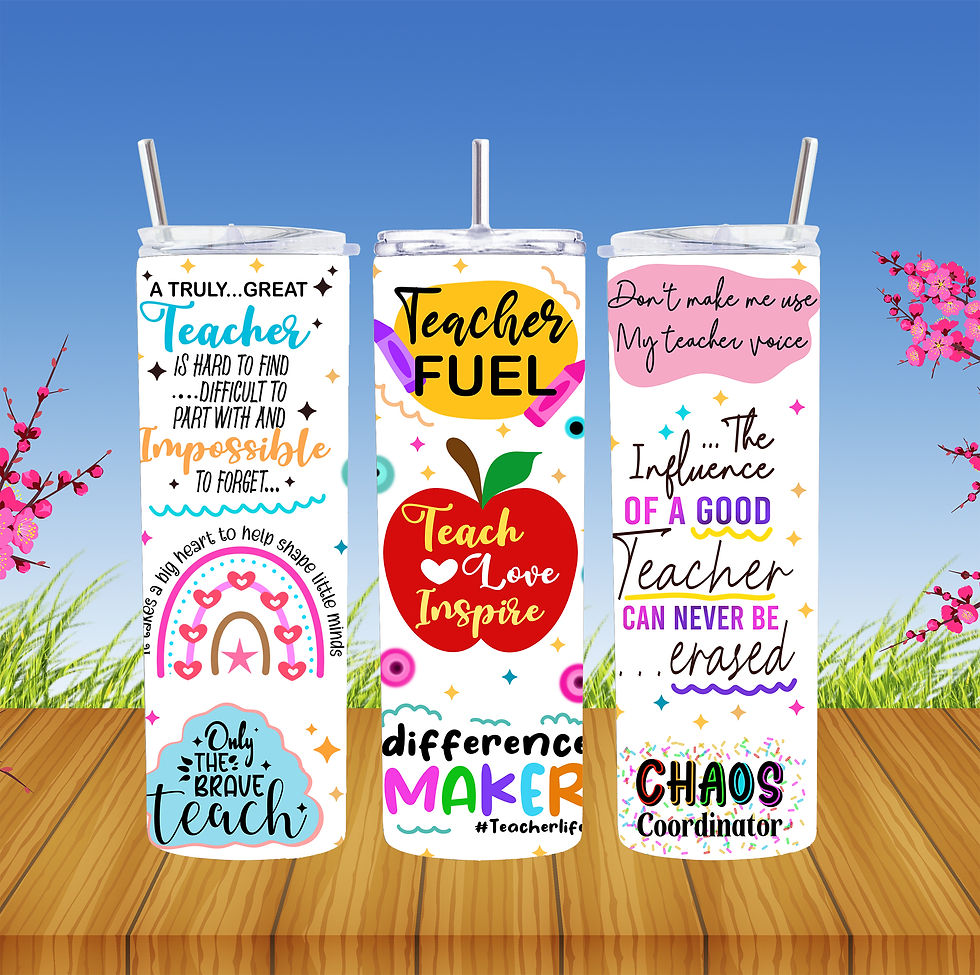 Teach Love Inspire Tumbler