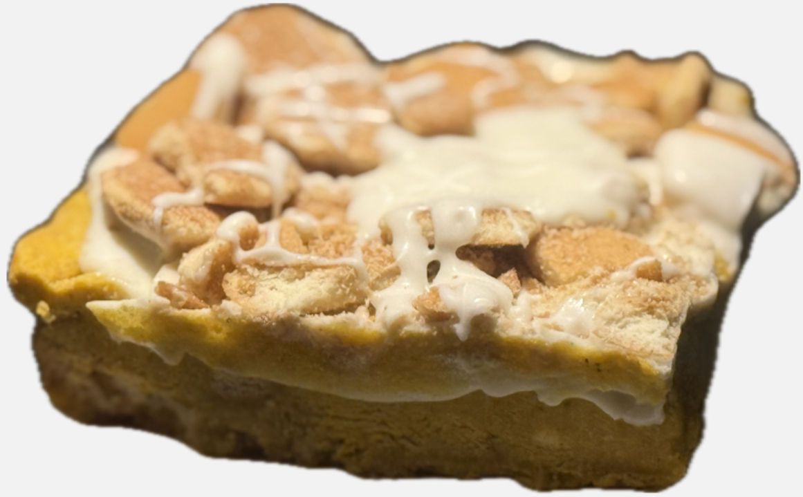 Banana pudding brownie