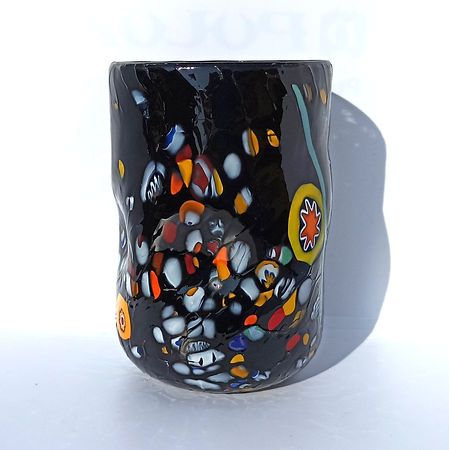 Goto nero vetro Murano Signoretto Lounge