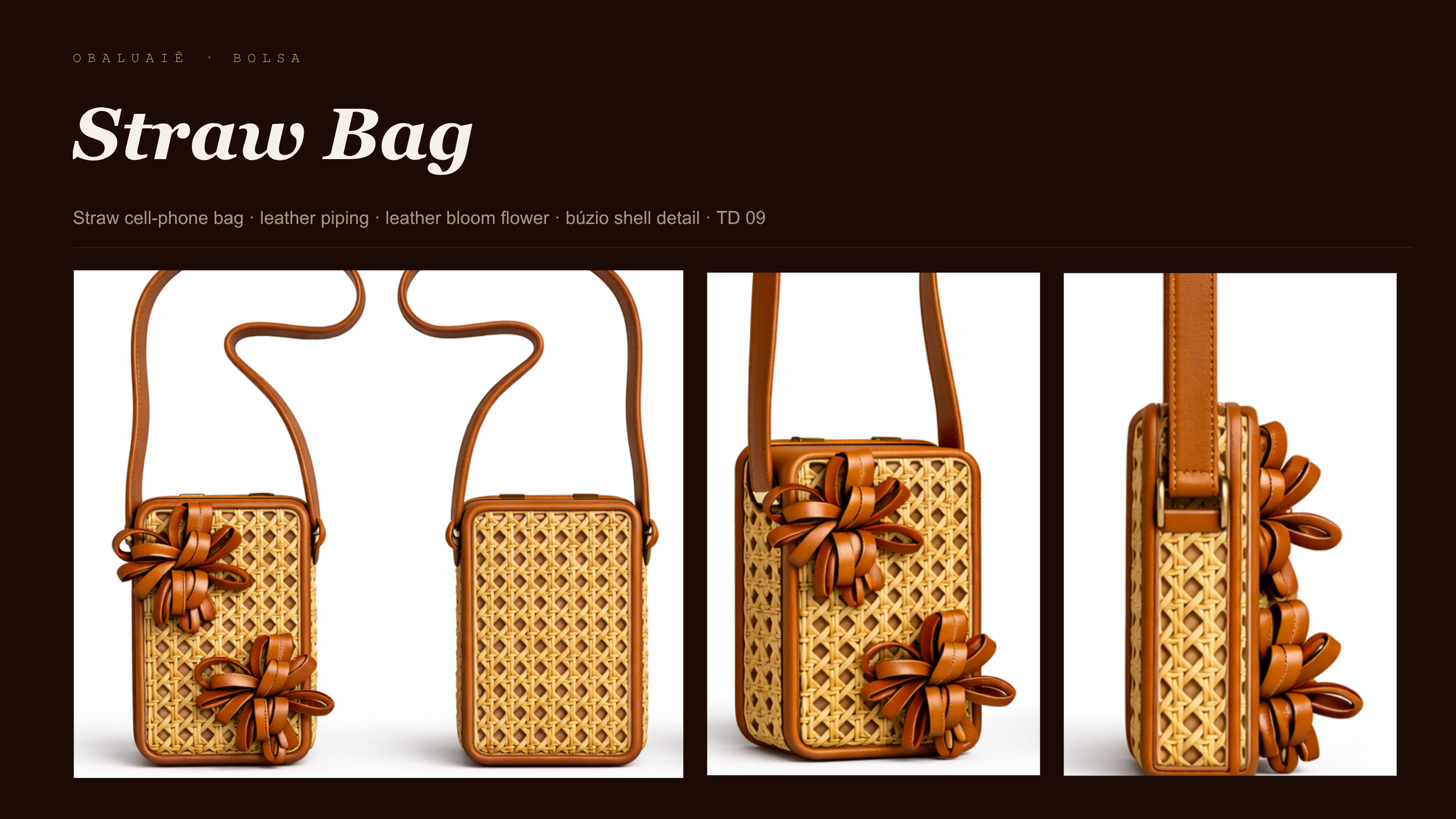 Straw Bag Details