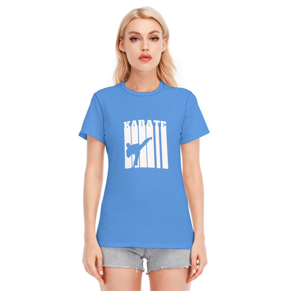 Womens StreetWear Karate Kick T-Shirt