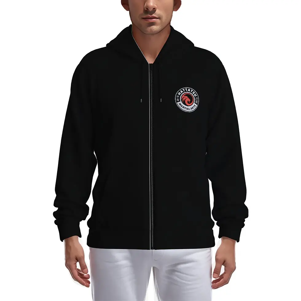 Thumbnail: Mens DojoWear HMA Zip-Up Hoodie