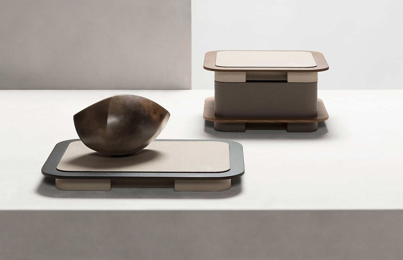 Lloyg trays and boxes from Glenn Sestig by GioBagnara