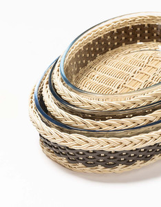 Closeup of the Pigment France Lorraine oven dishes