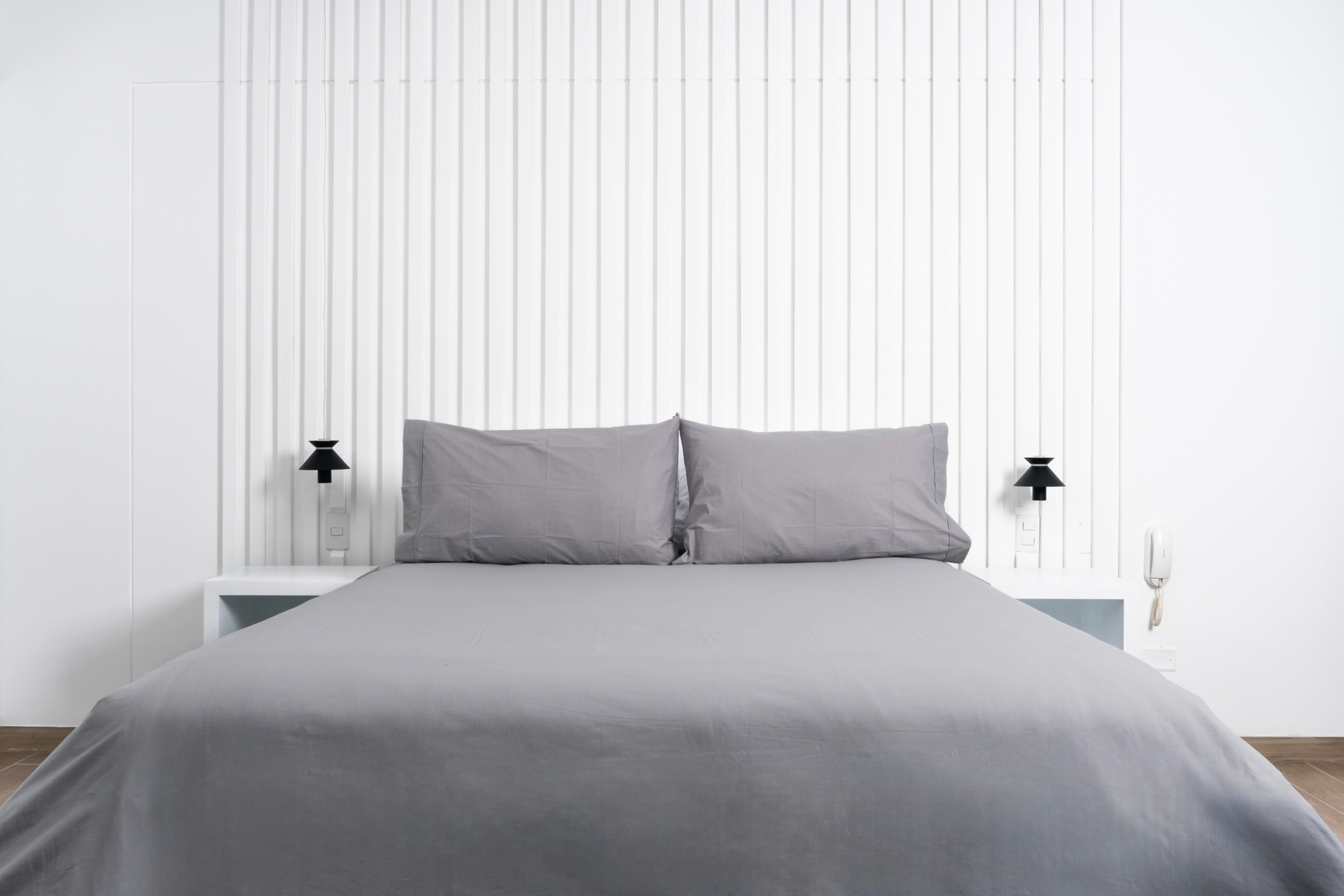 Set de sábanas Plomo 1.5 plazas 100% Algodón