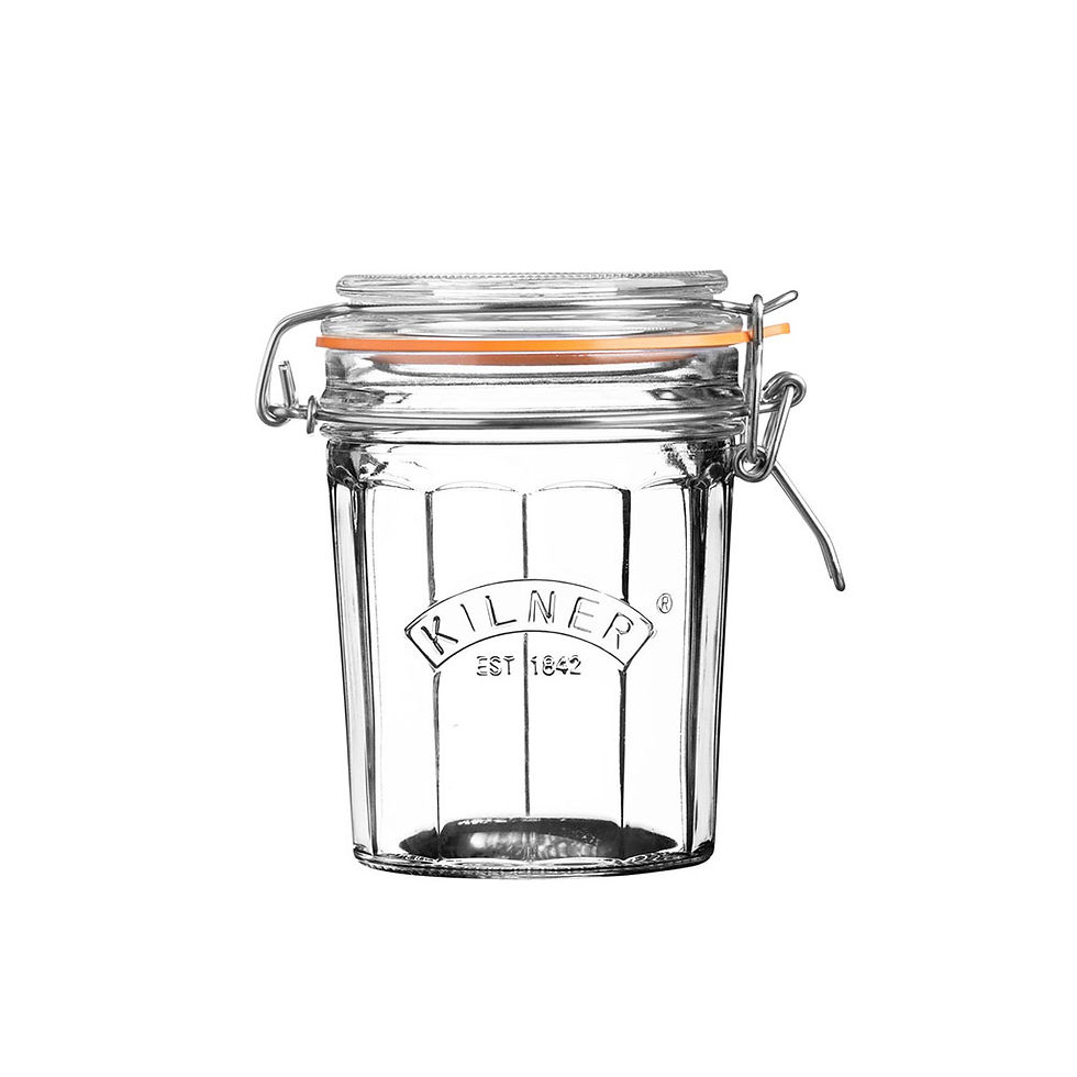 Pomo Faceteado De 450Ml Con Cierre Clip