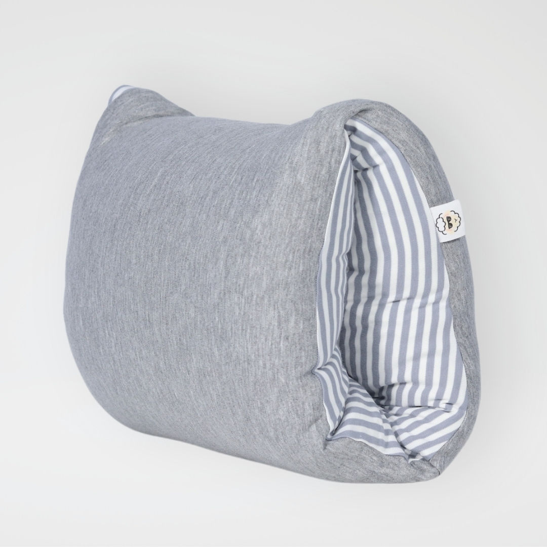 Cojín Brazo Plomo/Rayas